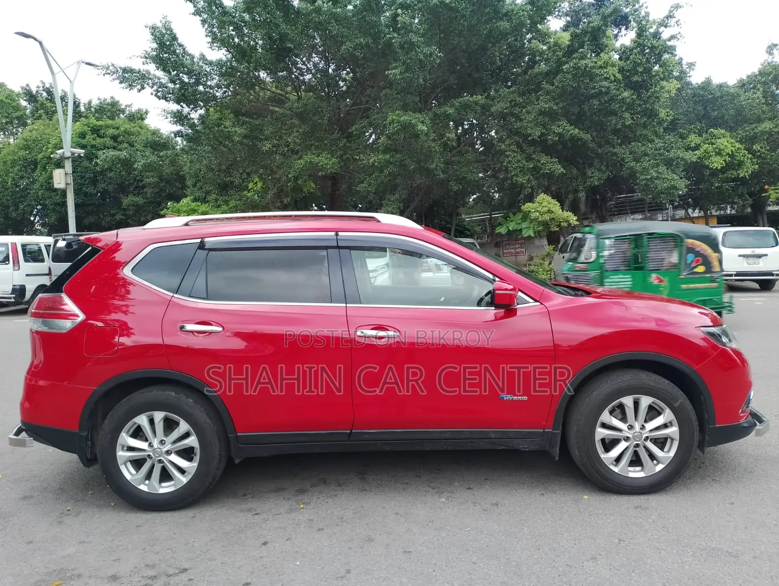 Nissan X-Trail 2.0 Hybrid FWD 2016 Red