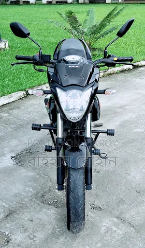 New Suzuki Gixxer Monotone 2024 Black
