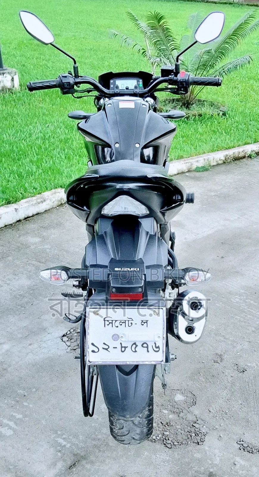 New Suzuki Gixxer Monotone 2024 Black