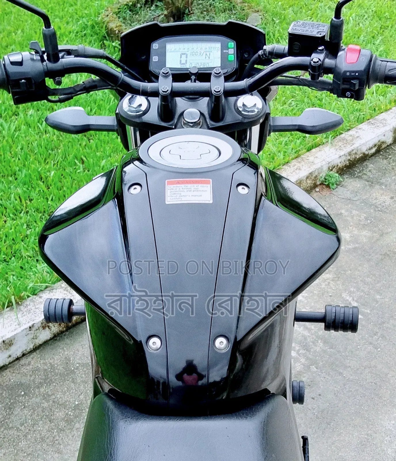 New Suzuki Gixxer Monotone 2024 Black