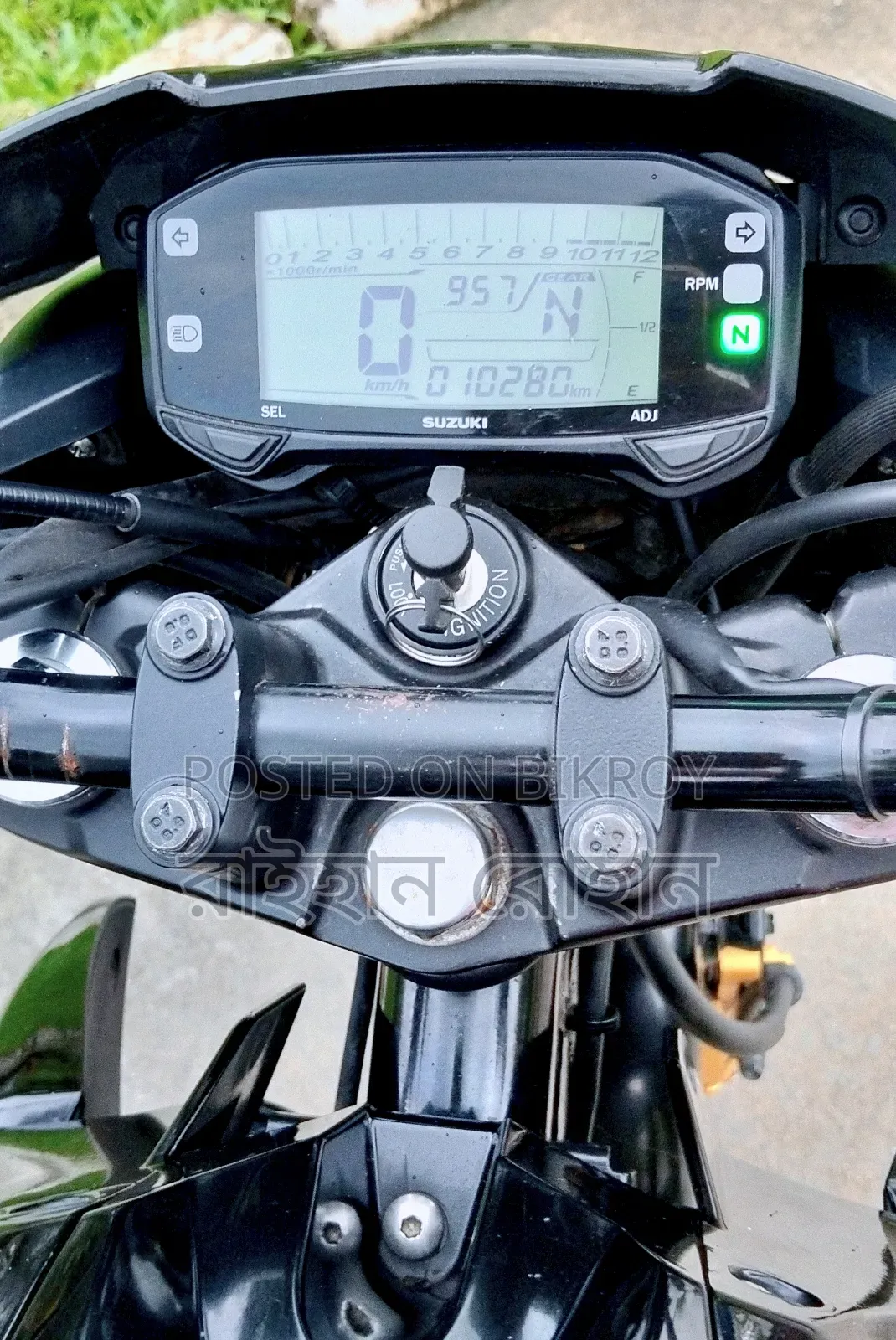 New Suzuki Gixxer Monotone 2024 Black