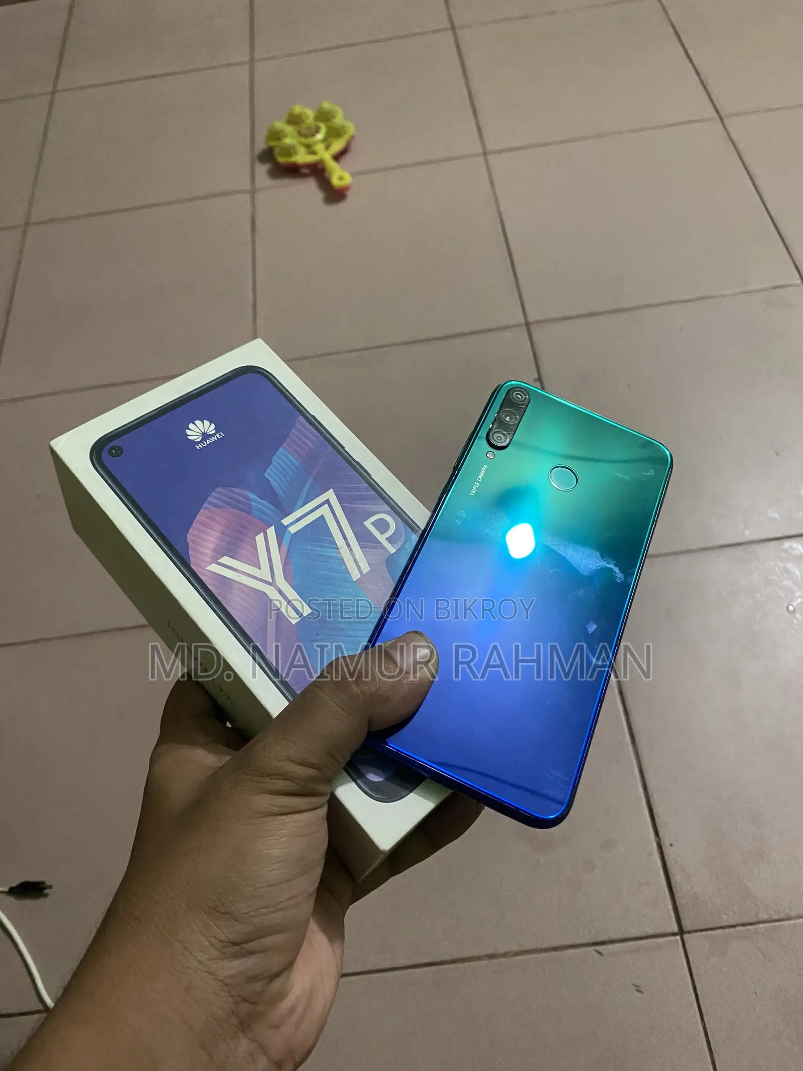 New Huawei Y7p 64 GB Blue
