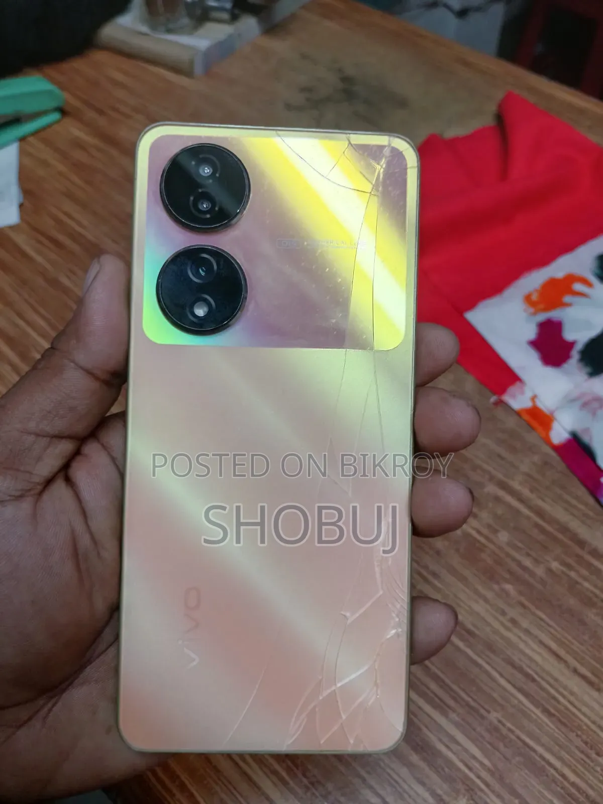 ভিভো ওয়াই১০০ ১২৮ জিবি গোল্ড