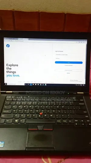 ল্যাপটপ লেনোভো থিংকপ্যাড X230 8GB ইন্টেল কোর i5 SSD 160GB