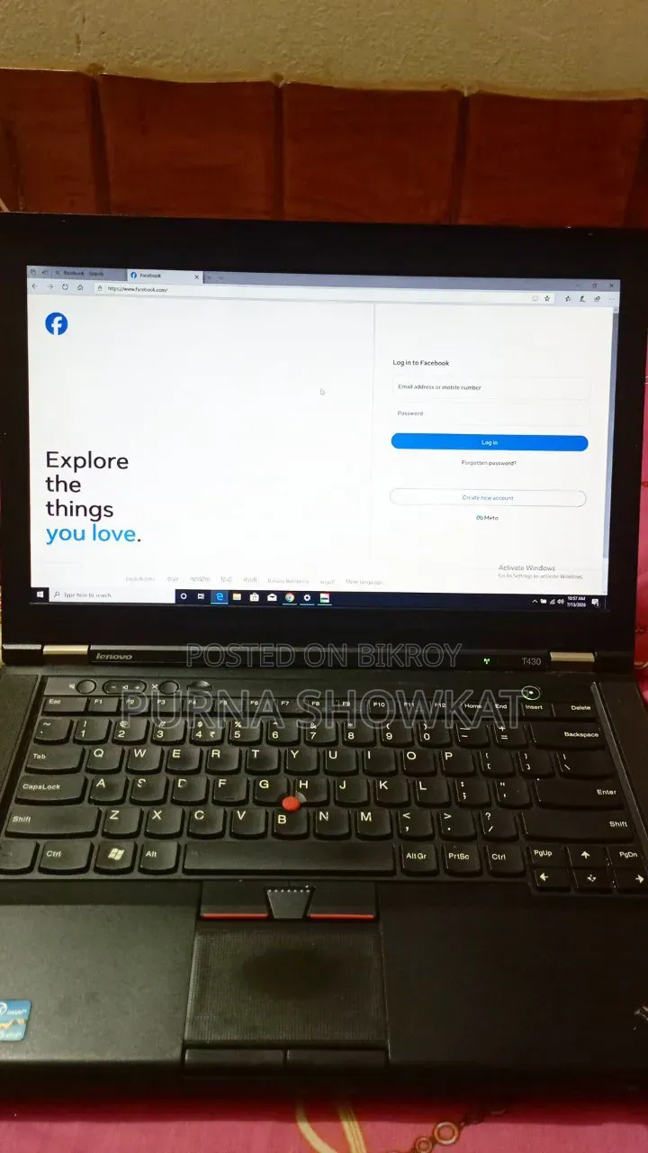 Laptop Lenovo ThinkPad X230 8GB Intel Core I5 SSD 160GB