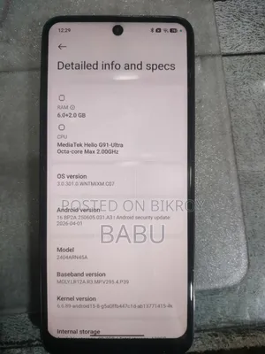 Xiaomi Redmi 13 128 GB Black