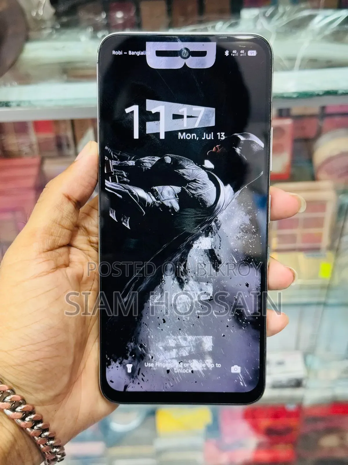 ইনফিনিক্স হট ৬০আই ২৫৬ জিবি সিলভার