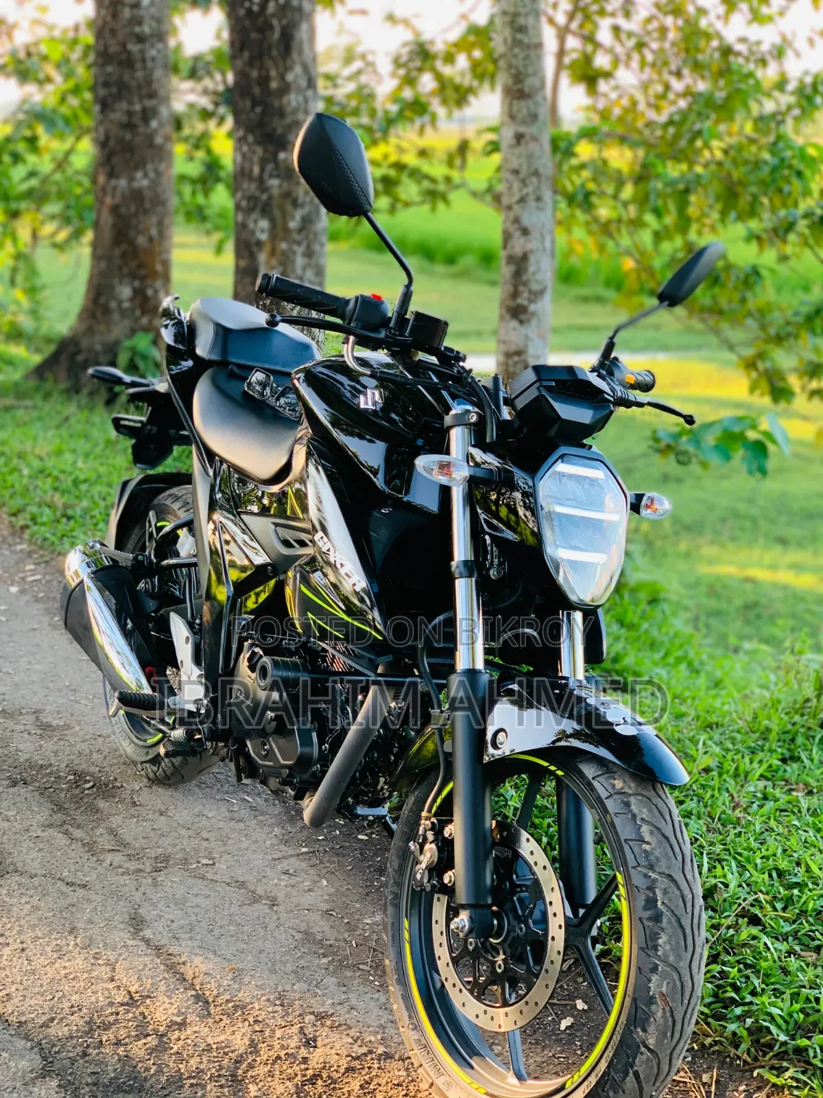 New Suzuki Gixxer Fi ABS 2025 Black