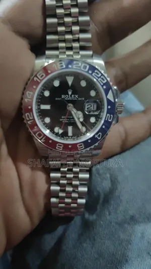 Rolex Gmt-master Ii "Pepsi" With A Jubilee Bracelet (Master Clone)