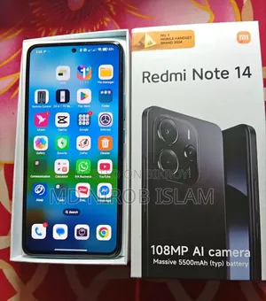 Xiaomi Redmi Note 14 4G 256 GB Black