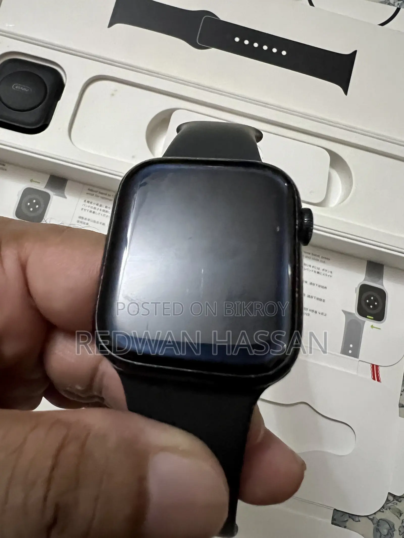 অ্যাপল ওয়াচ সিরিজ ৮ মিডনাইট অ্যালুমিনিয়াম
