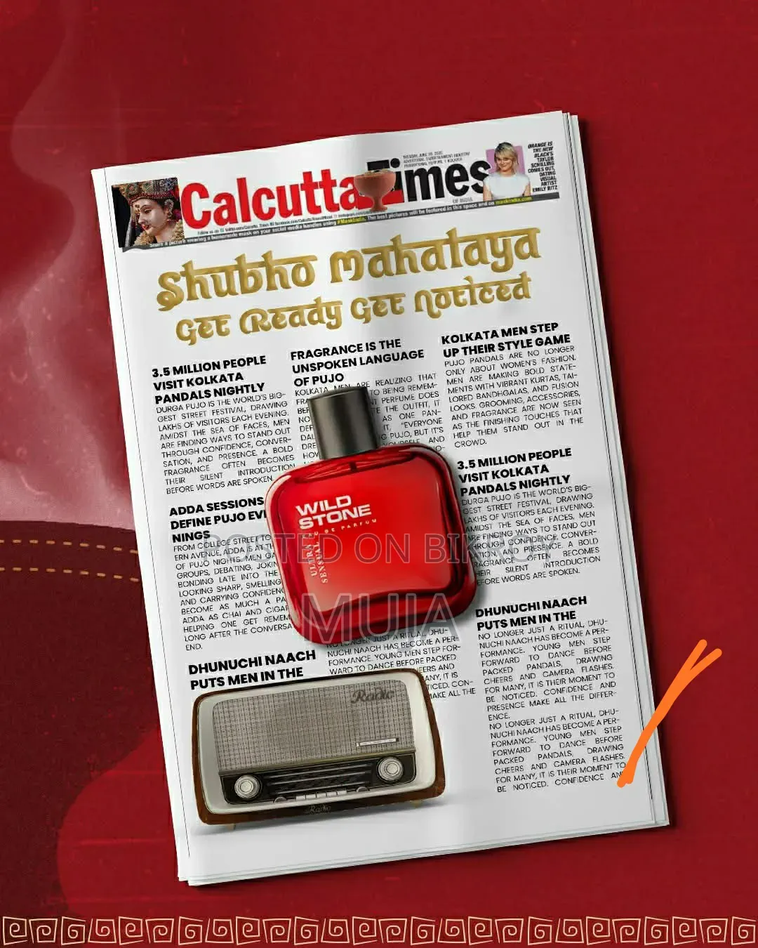 Wild Stone Eau De Parfume 50 Ml Indian