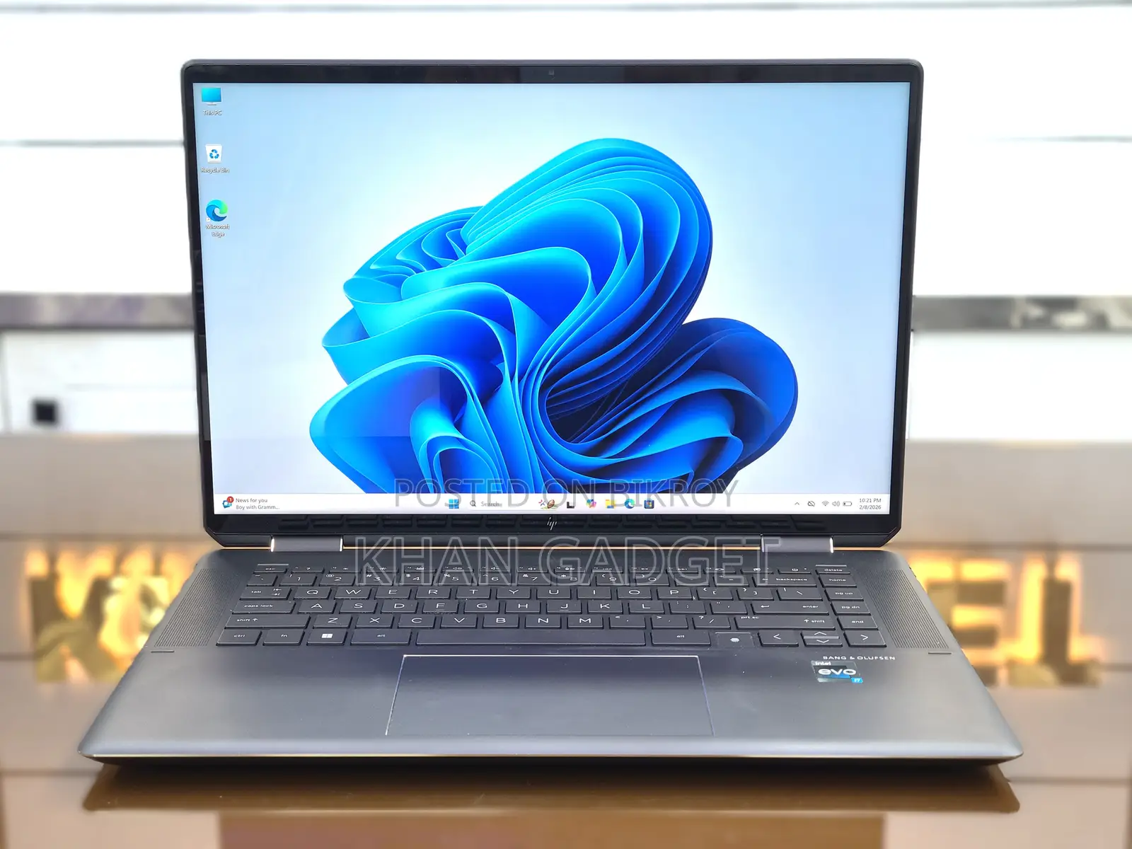 Laptop HP Spectre 16GB Intel Core I7 SSD 512GB