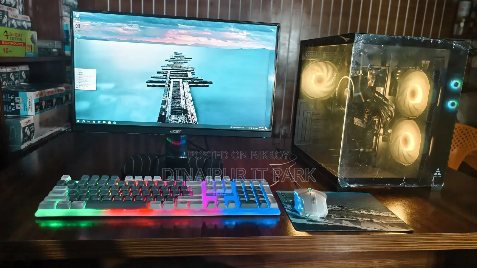 Desktop Computer 16GB AMD Ryzen 5 SSD 256GB