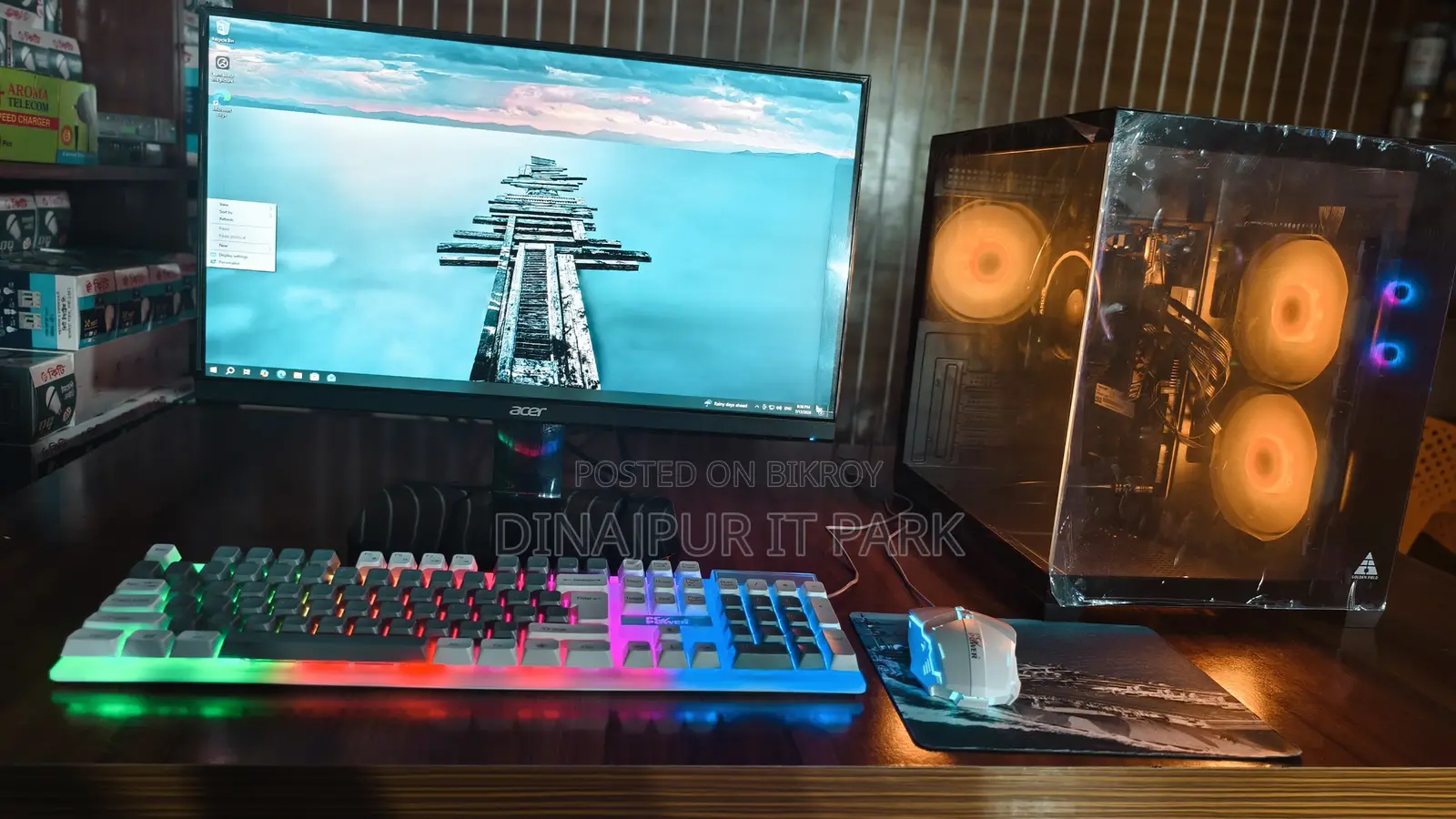 Desktop Computer 16GB AMD Ryzen 5 SSD 256GB