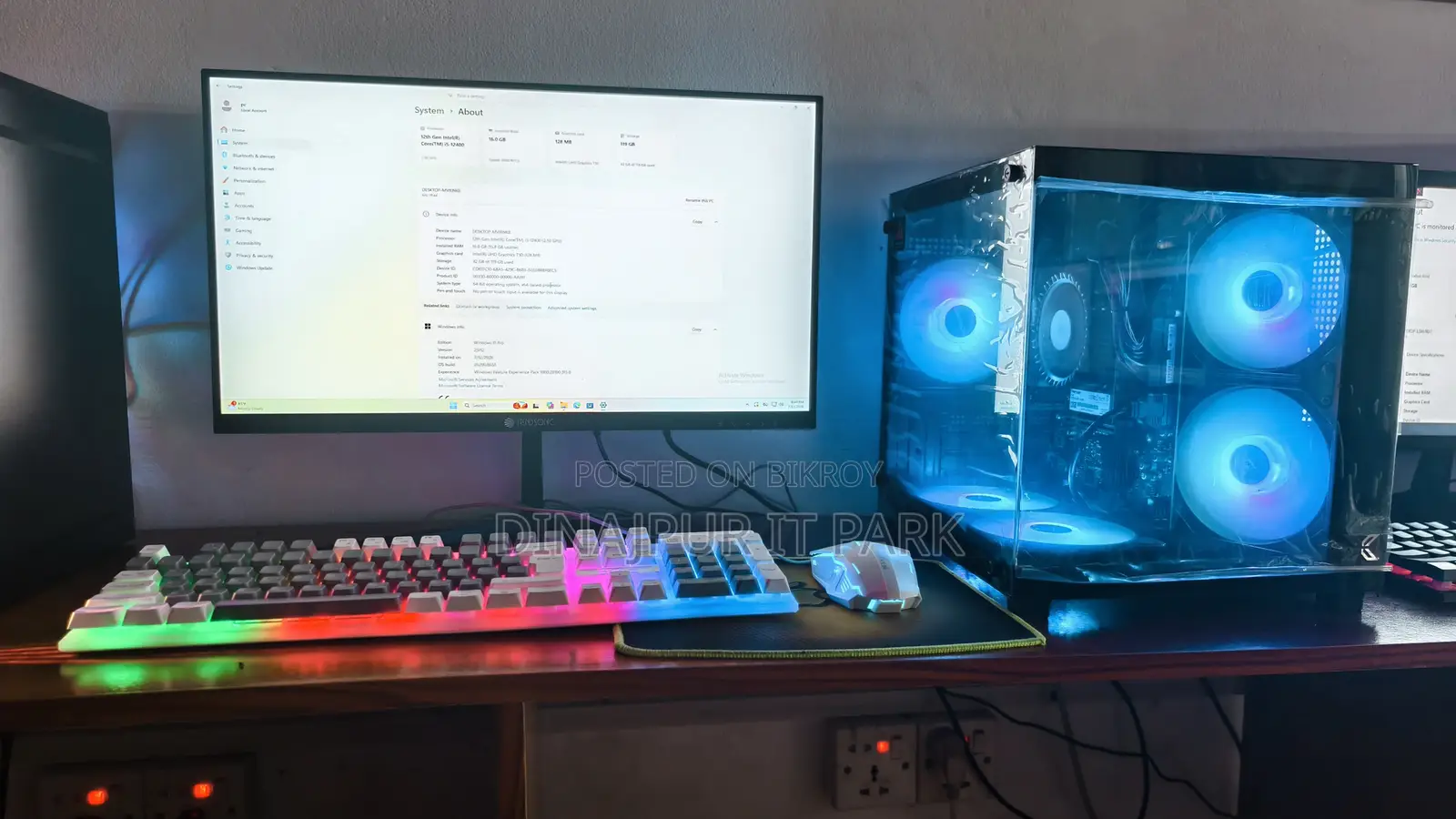 Desktop Computer 16GB AMD Ryzen 5 SSD 128GB