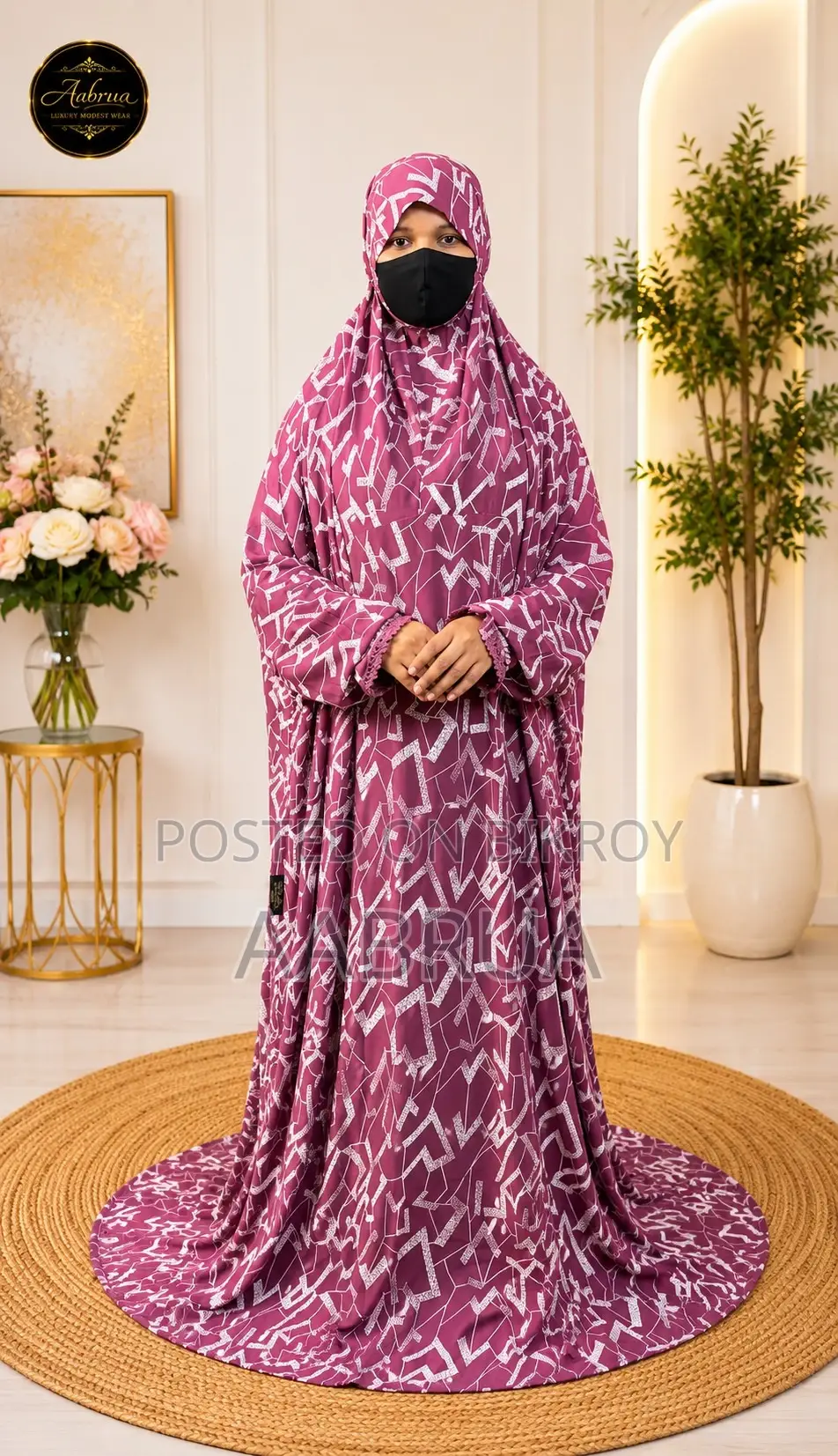 Premium Full Long Nikabi Salat Hijab