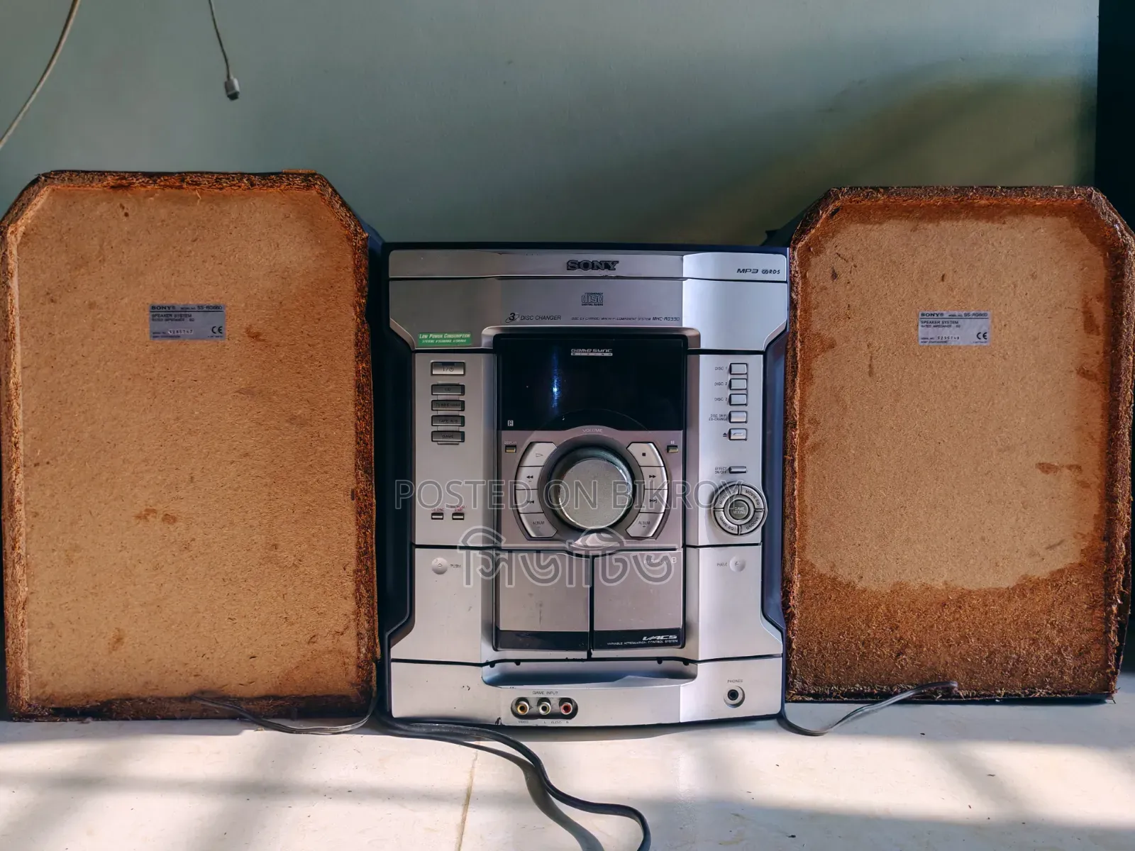 Sony Sound System Mhc-rg330