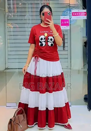 Skirt and Tshirt Set