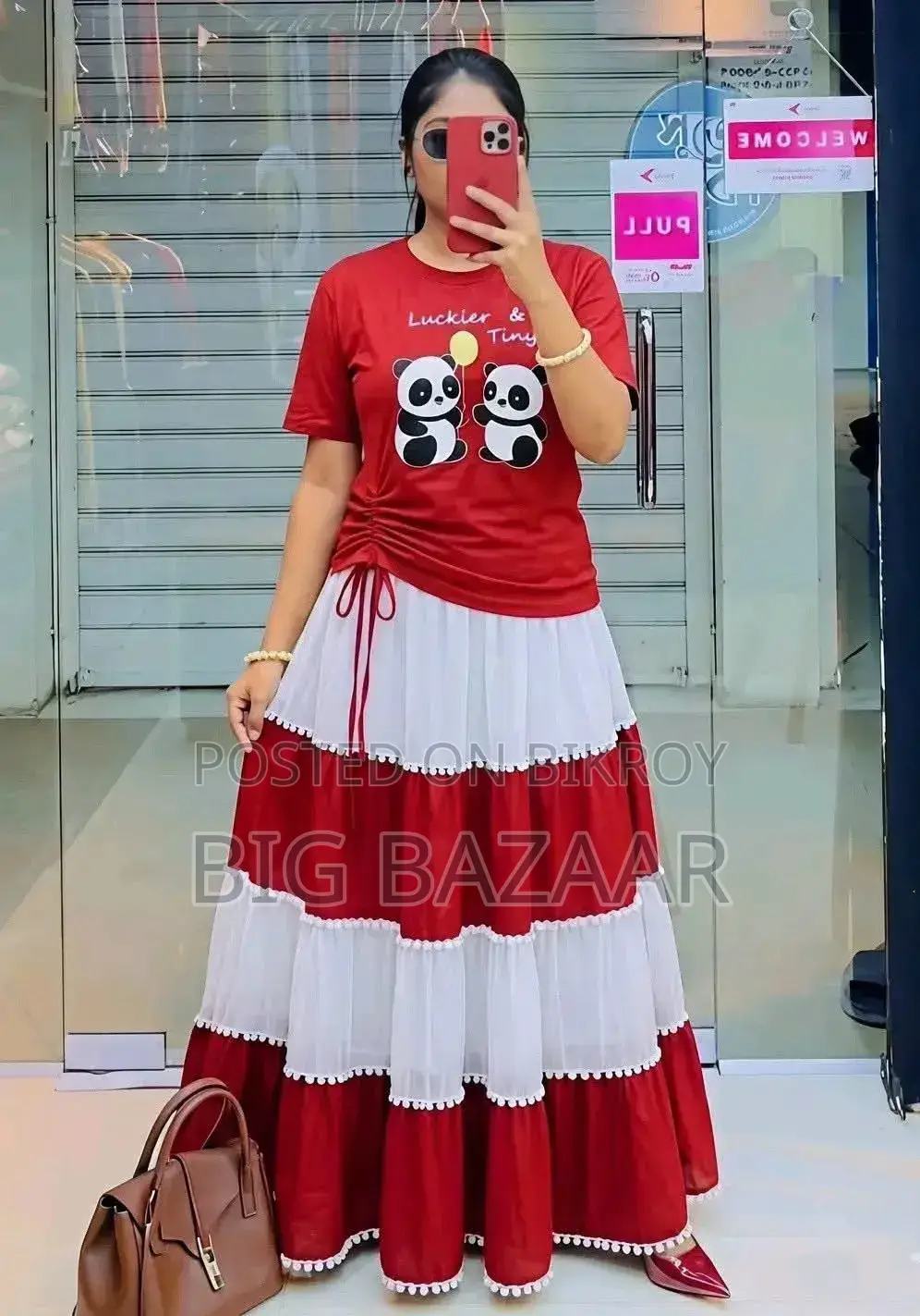 Skirt and Tshirt Set