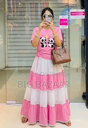 Skirt and Tshirt Set