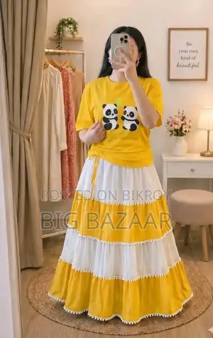 Skirt and Tshirt Set