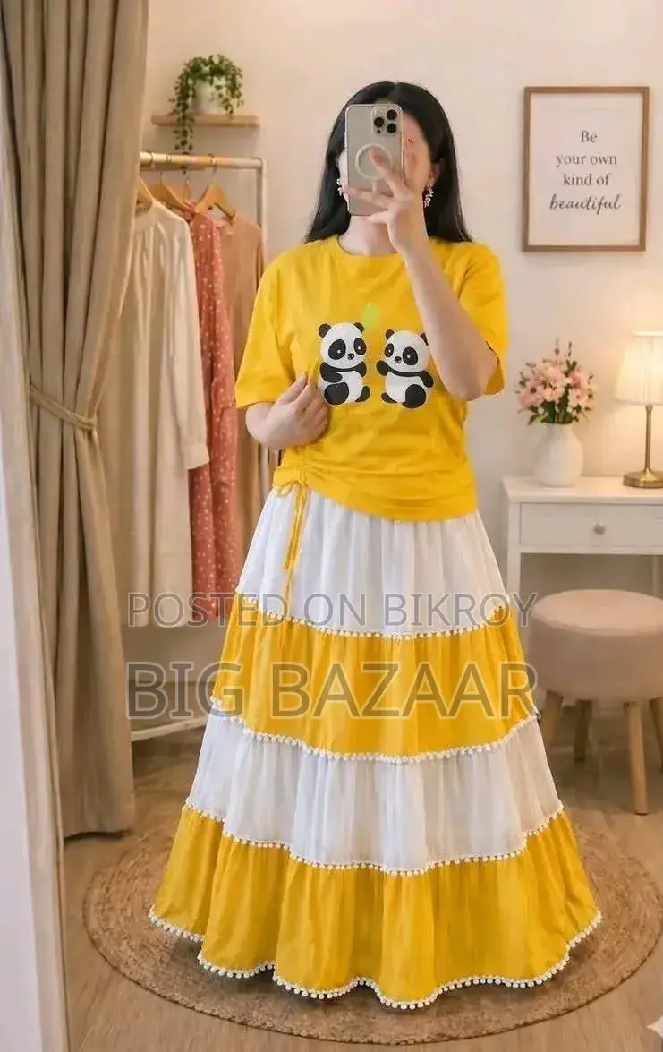 Skirt and Tshirt Set