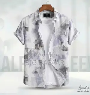 Digital Printed Premium Half Sleeve Shirt