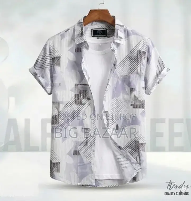 Digital Printed Premium Half Sleeve Shirt