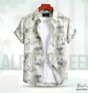 Digital Printed Premium Half Sleeve Shirt