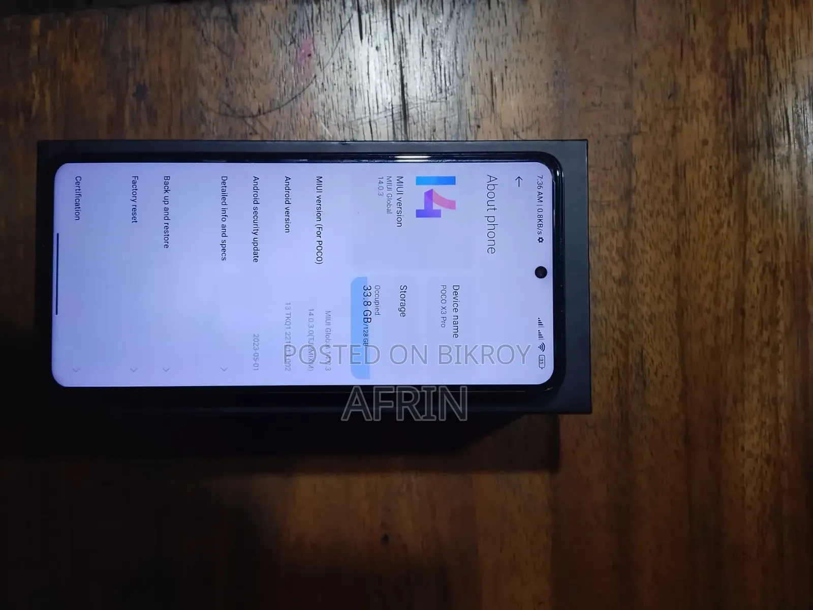 Xiaomi Poco X3 Pro 128 GB Blue