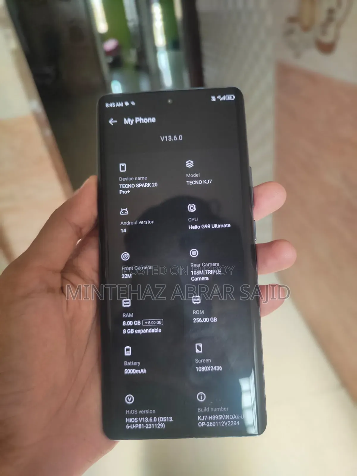 Tecno Spark 20 Pro Plus 256 GB Blue