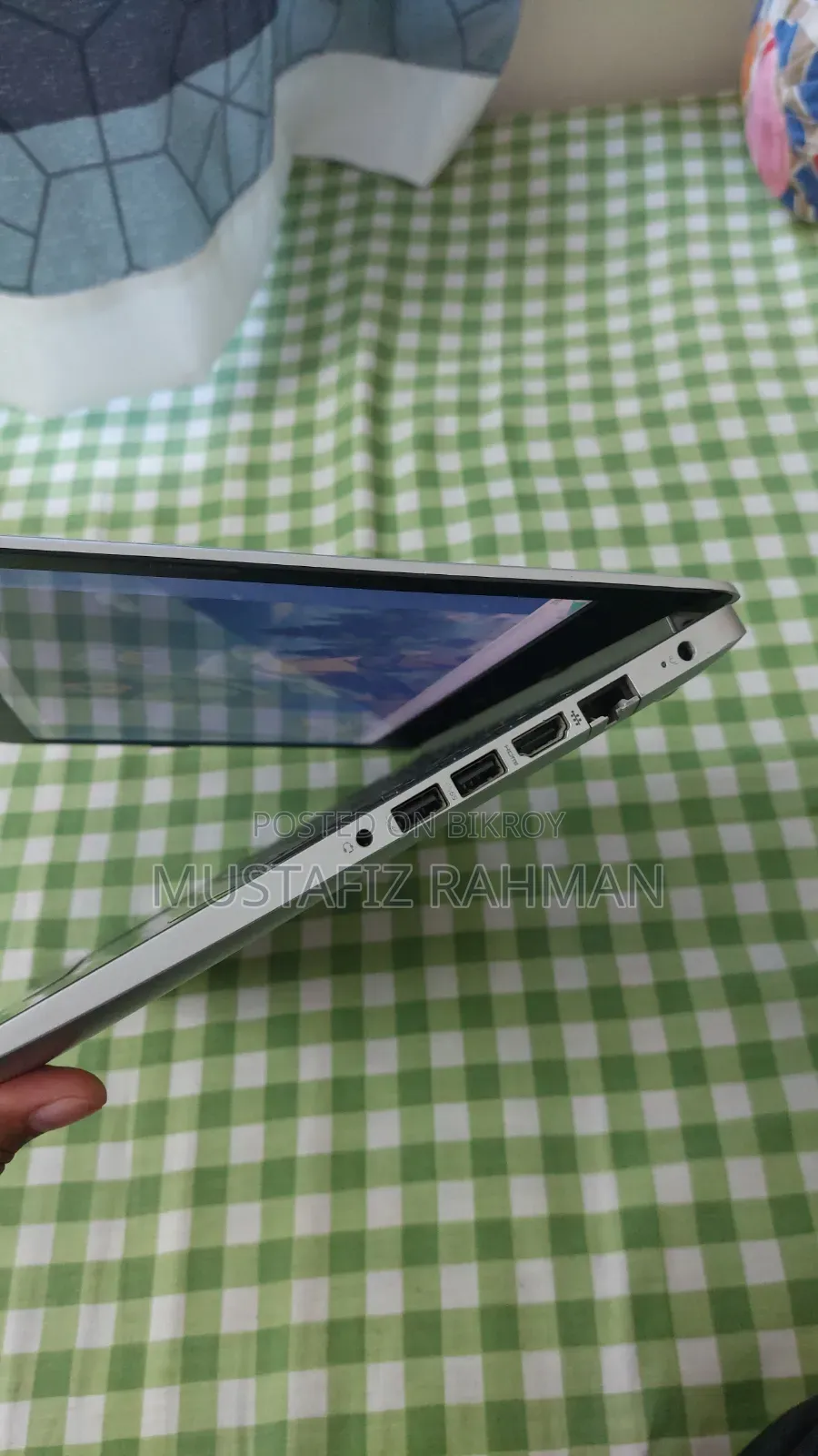 ল্যাপটপ HP 14-Dq2031tg 8GB Intel Core I3 HDD 1T