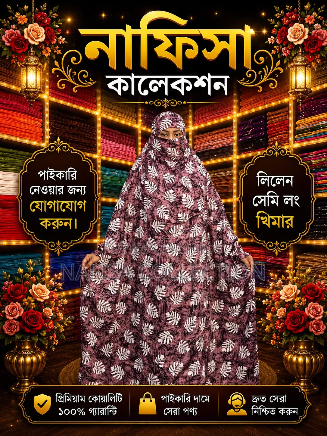 Khimar Plazo Set