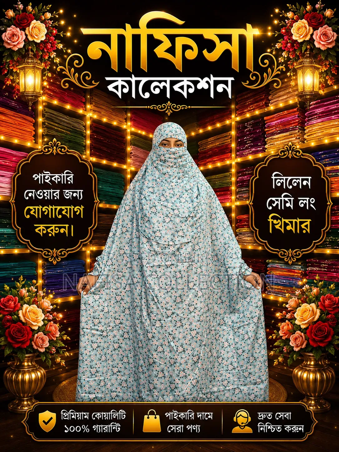 Khimar Plazo Set