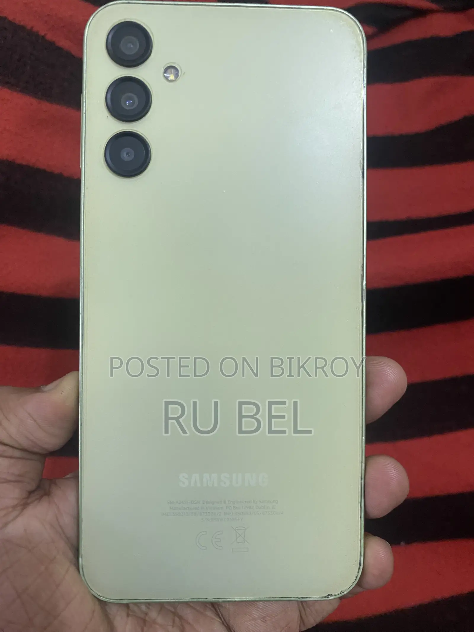 স্যামসাং গ্যালাক্সি এ২৪ ১২৮ জিবি গ্রে
