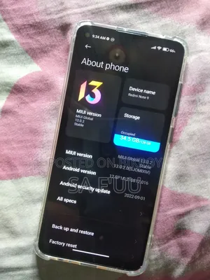 Xiaomi Redmi Note 9 128 GB Black