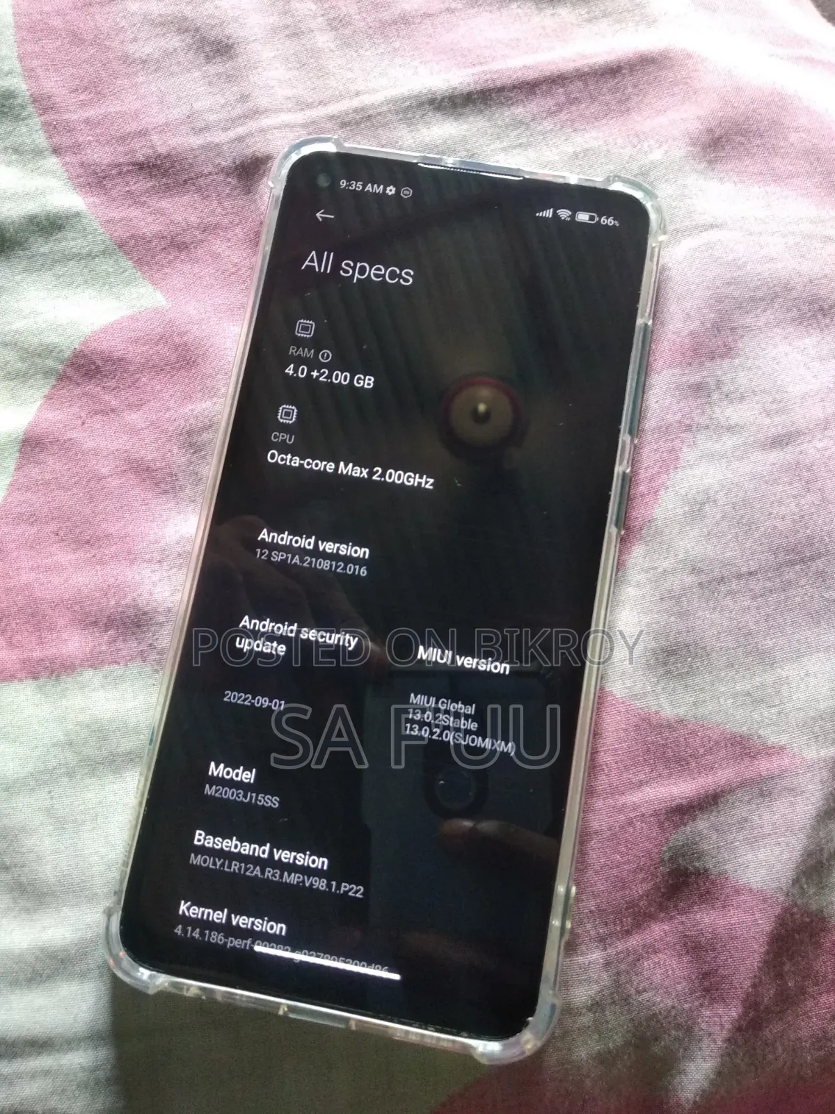 Xiaomi Redmi Note 9 128 GB Black