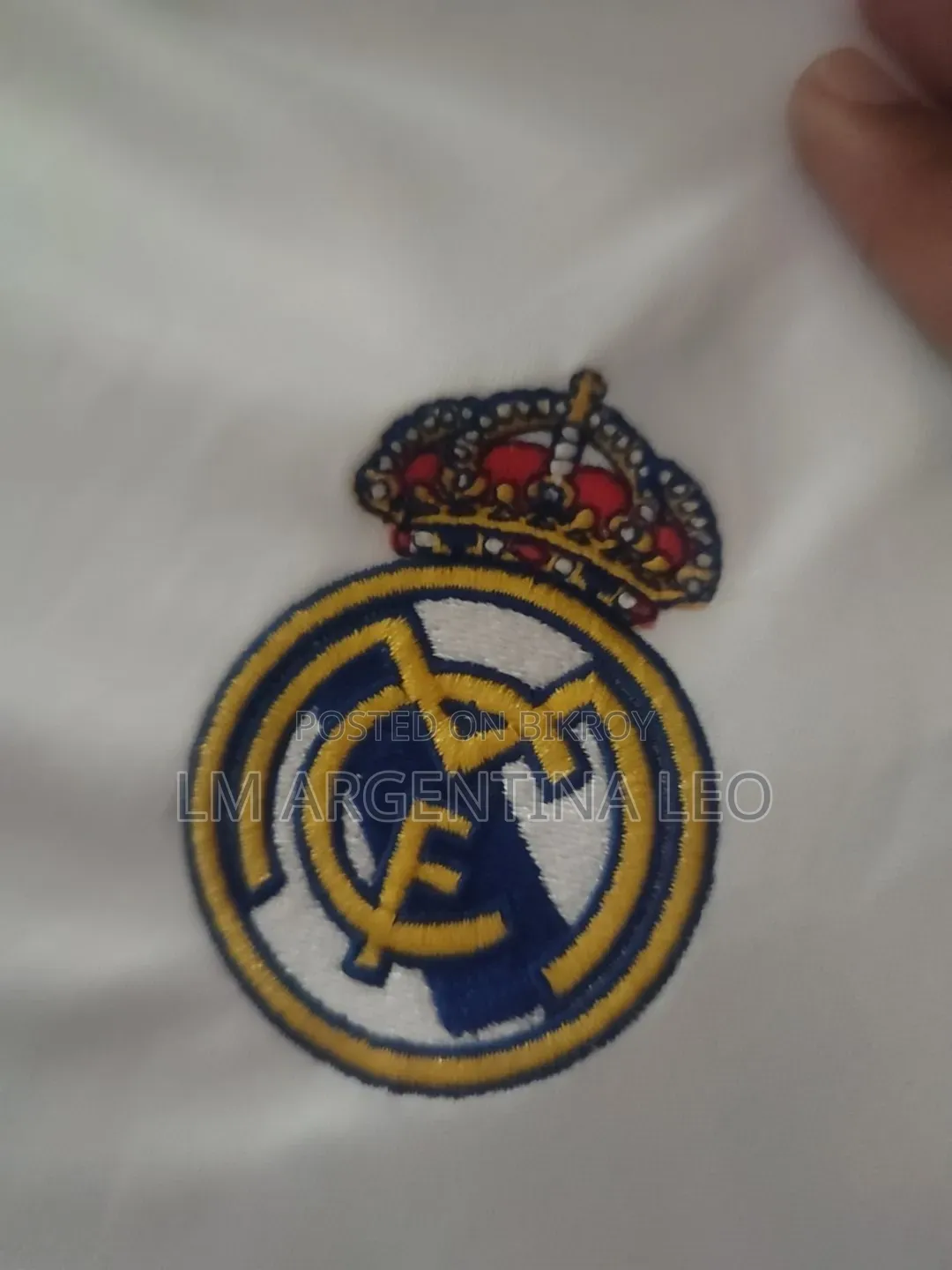 Real Madrid Cf Jersey Fan Version