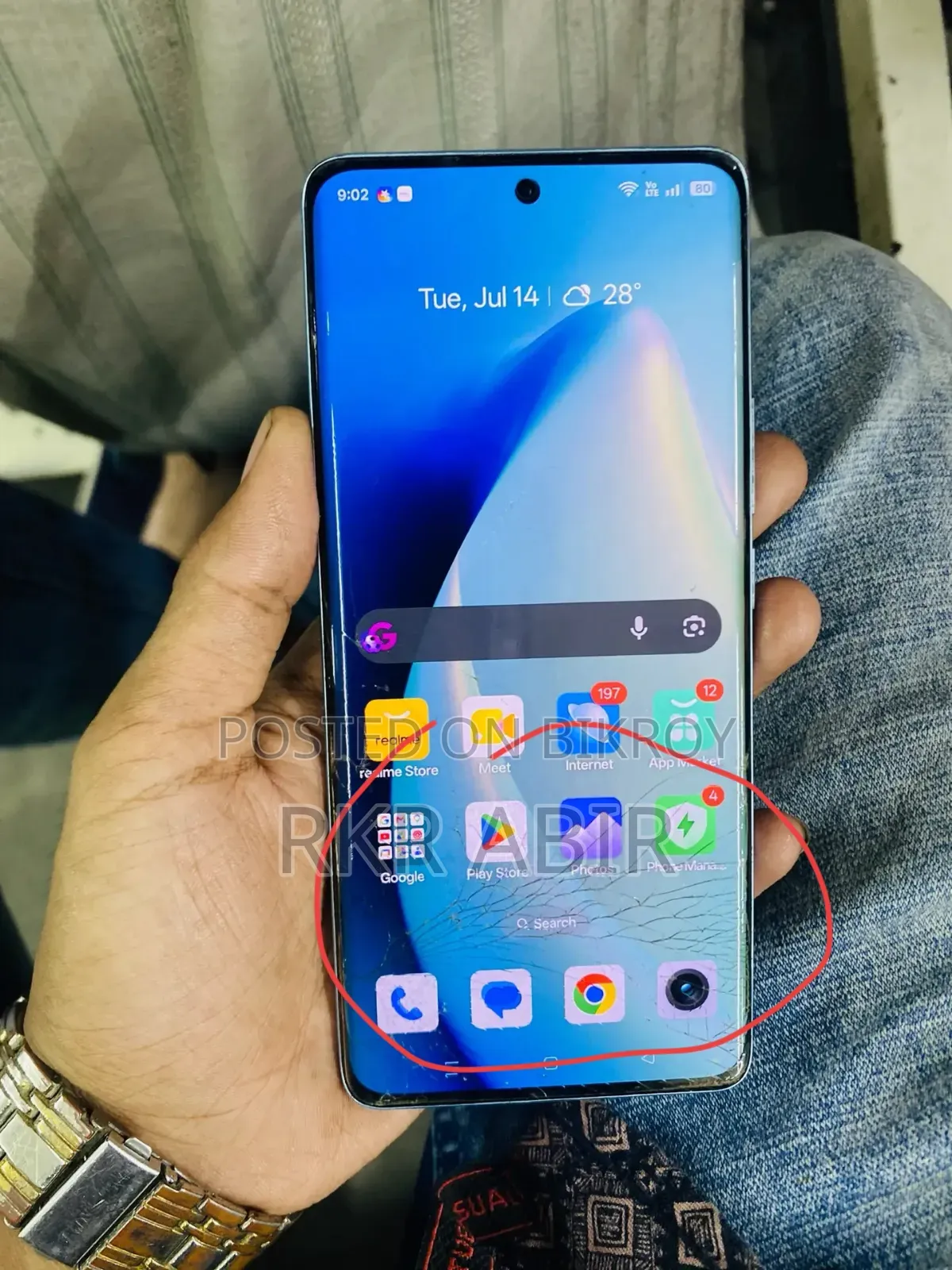 Realme 10 Pro+ 128 GB Blue