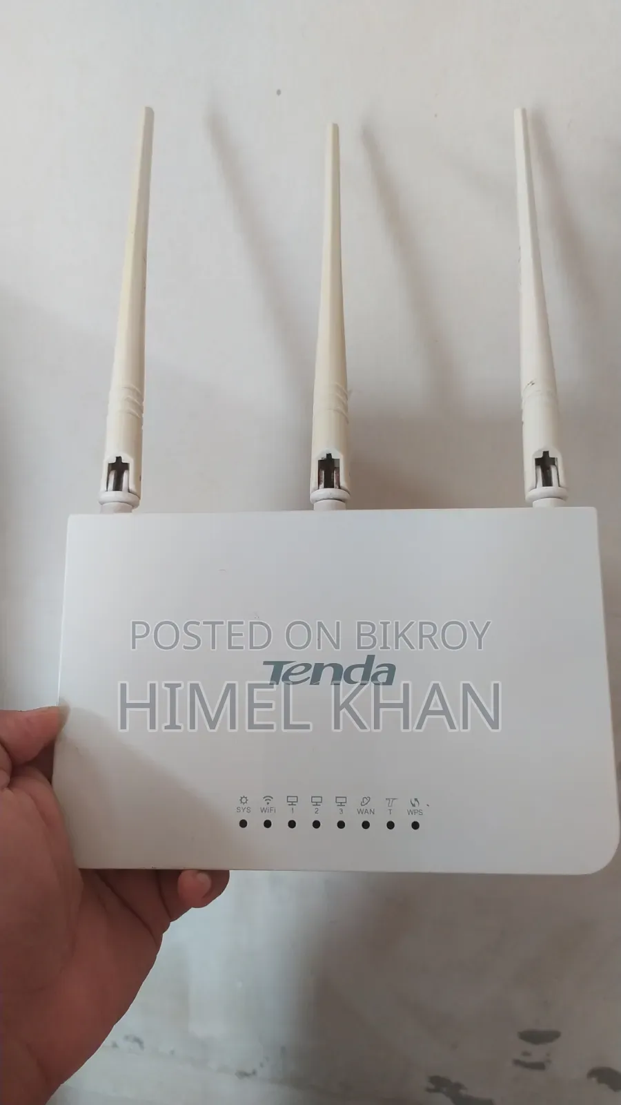 Tenda F3 Easy Setup Router Good Conditions