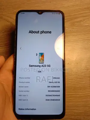 Samsung Galaxy A23 5G 128 GB Black