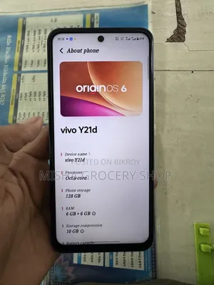 Vivo Y21d 128 GB Blue
