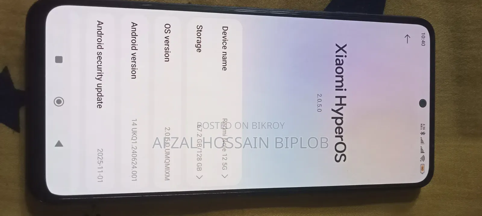 Mobile Phone 128 GB Gray