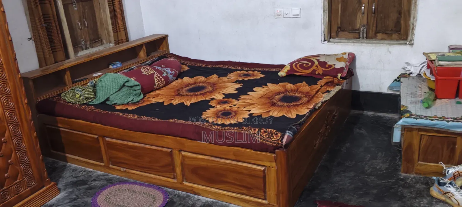 নিম কাঠের খাট