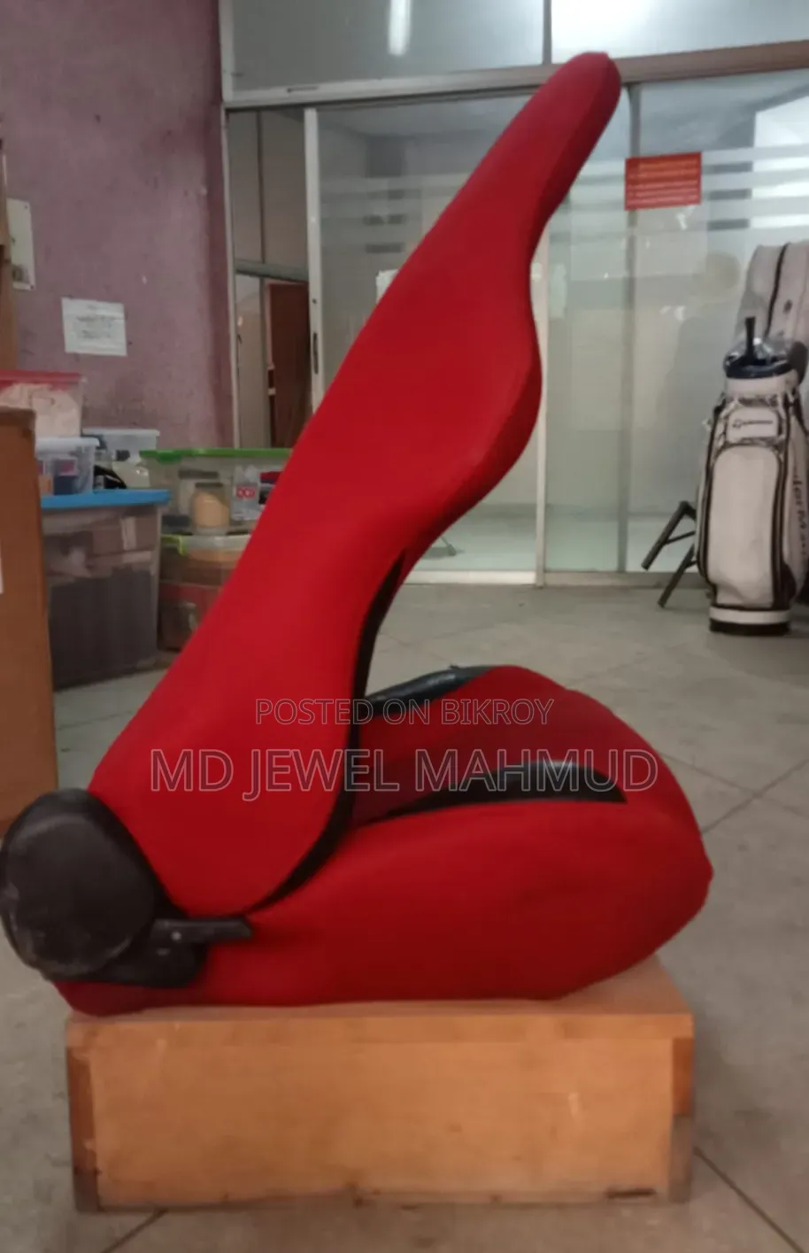 Gaming / Racing Chair Plus Steering Wheel and Pedal Stand