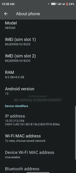 Benco S1 Pro 256 GB Blue
