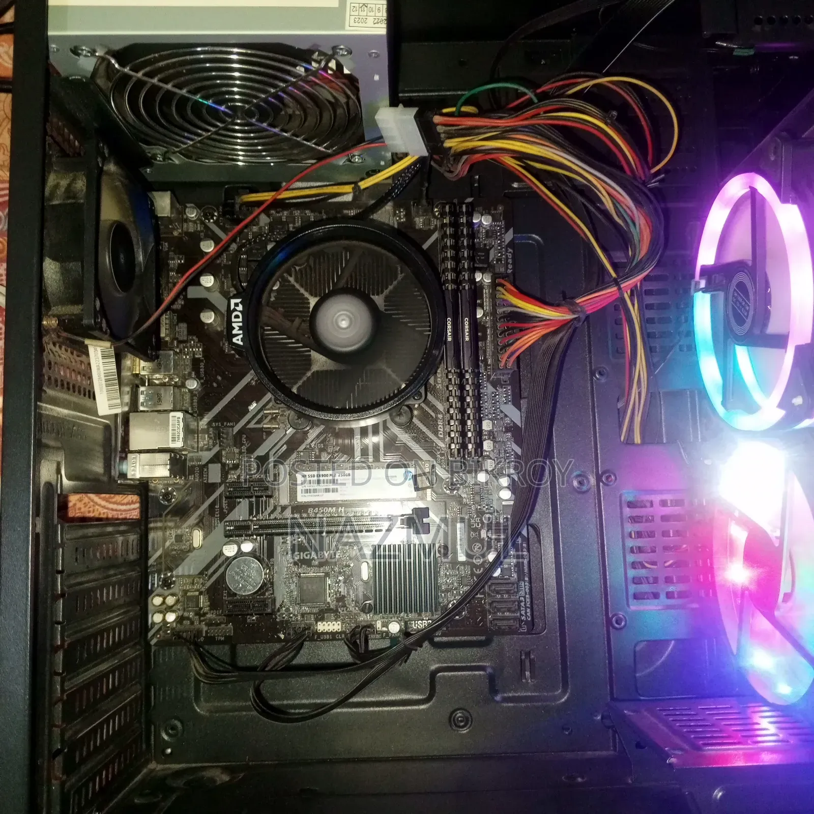 Desktop Computer 16GB AMD Ryzen 5 SSD 250GB