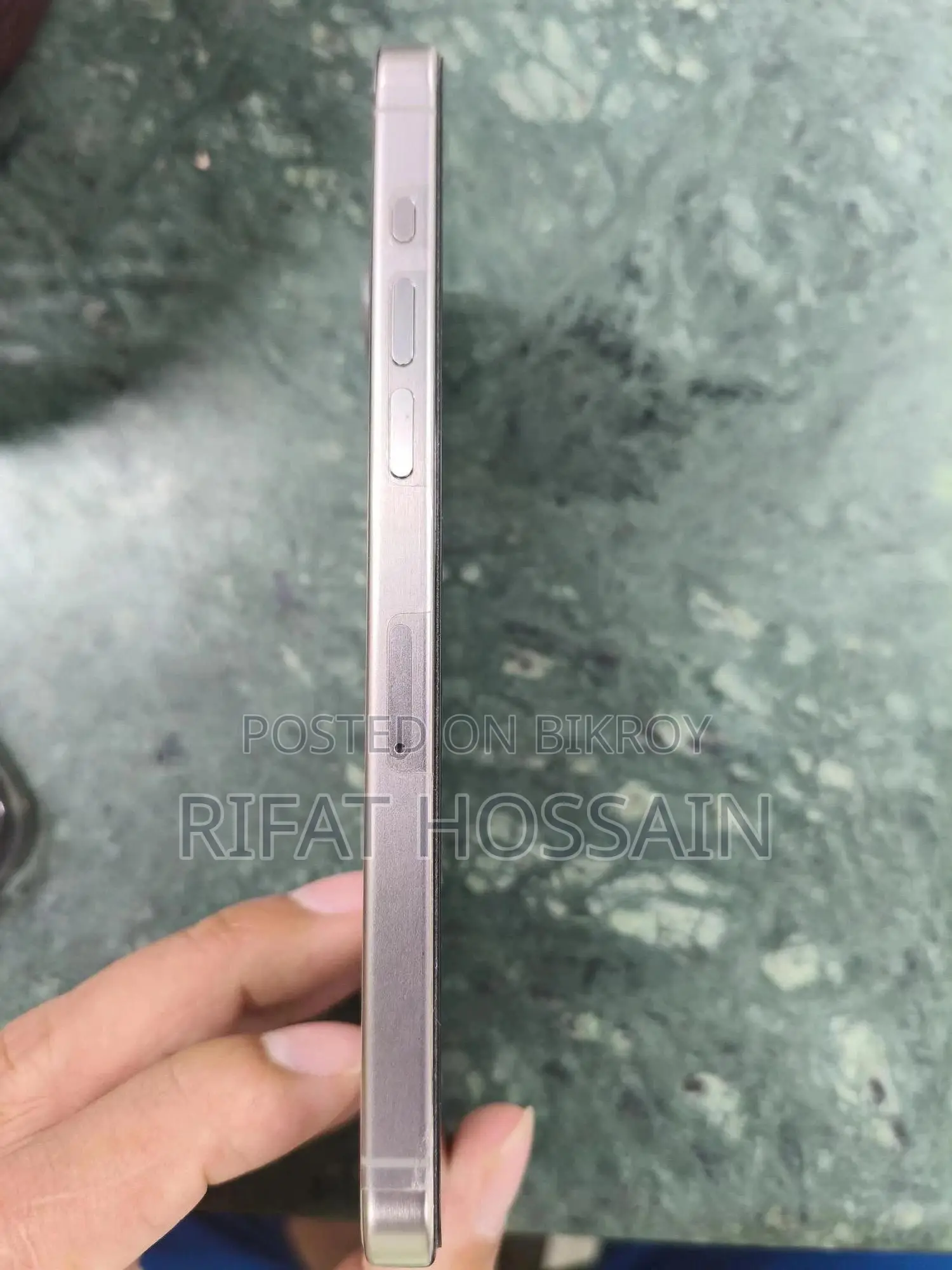 অ্যাপল আইফোন ১৫ প্রো ম্যাক্স ২৫৬ জিবি সিলভার