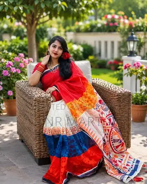 উৎসব রঙের বৈশাখী শাড়ি